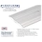 Randall 3' x 6" Wide x 1/4" High Corrugated Threshold 3 FT A-81 - alternate 2